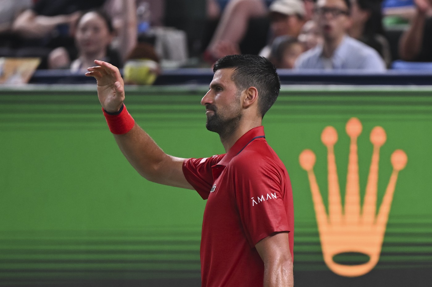 Imagini rar întâlnite pe terenul de tenis. Novak Djokovic: "Am fost la un pas să ies din meci"