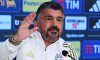 Gennaro Gattuso first training session with Italy