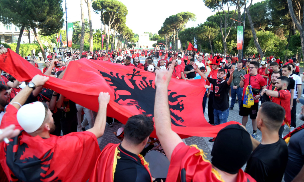 Albania v Serbia - European Qualifiers Group K - FIFA World Cup 2026, in Tirana, Albania, on June 7, 2025.