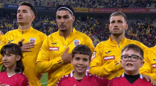 Ce a făcut la imn Lisav Eissat, aflat la primul său meci pentru naționala României!