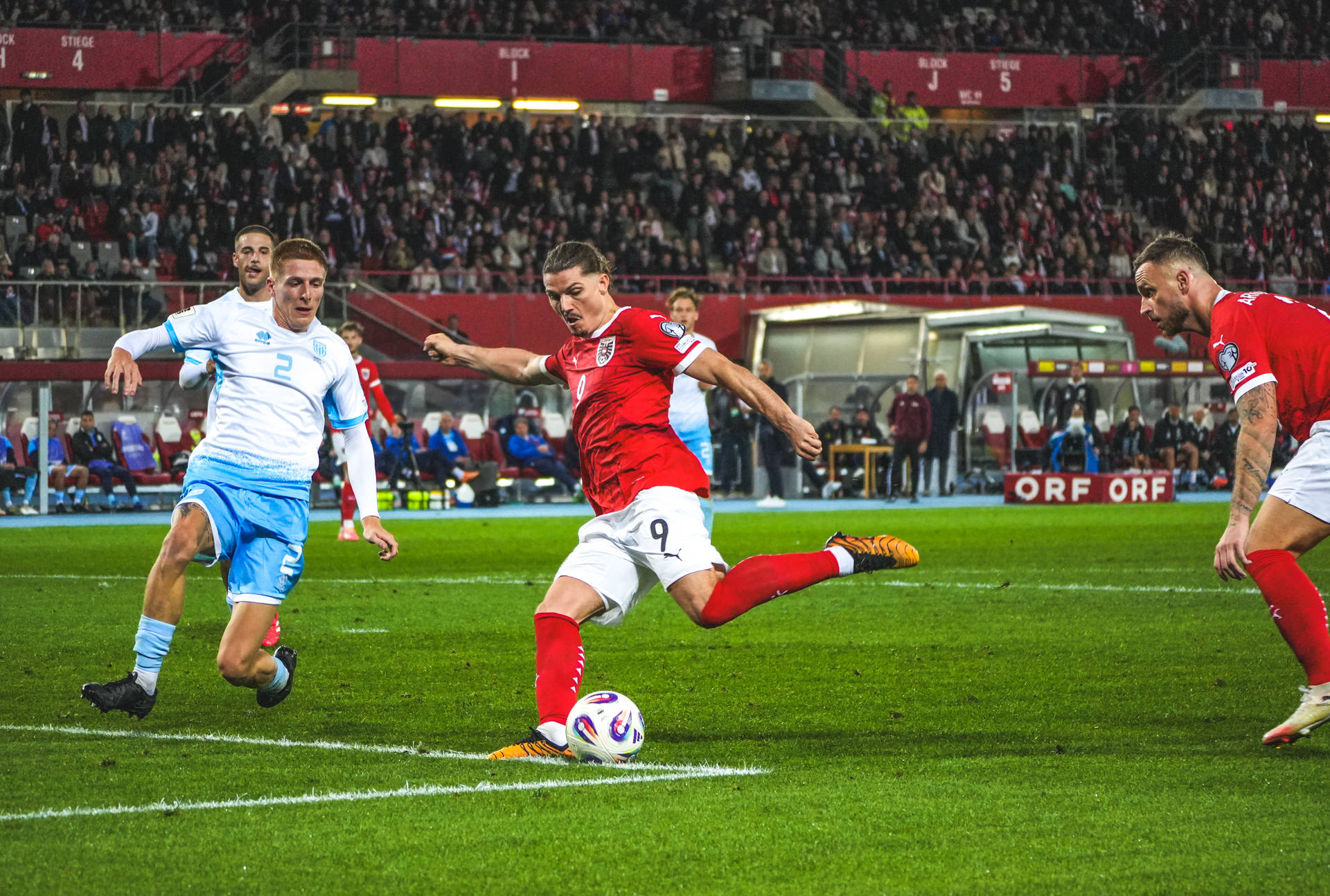 I-a ”spulberat”! Austria a făcut SHOW TOTAL înaintea partidei cu România