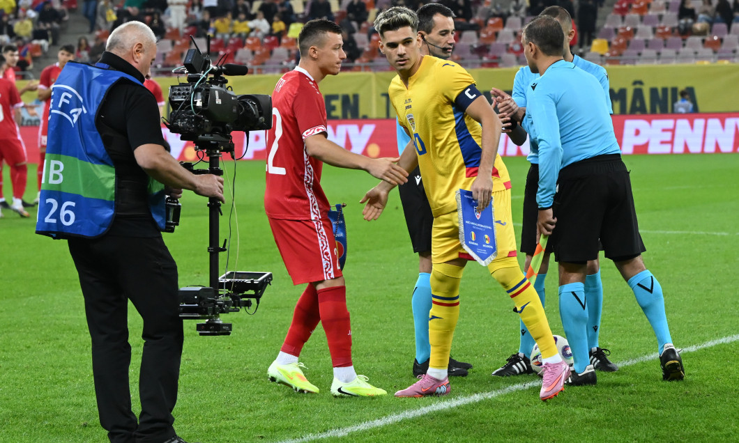 FOTBAL:ROMANIA-MOLDOVA, AMICAL (9.10.2025)