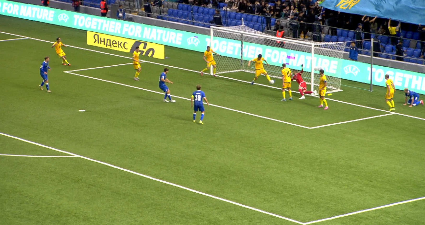 ”Nu îmi vine să cred că nu este gol!” Ratare cum rar se vede în Kazakhstan - Liechtenstein!