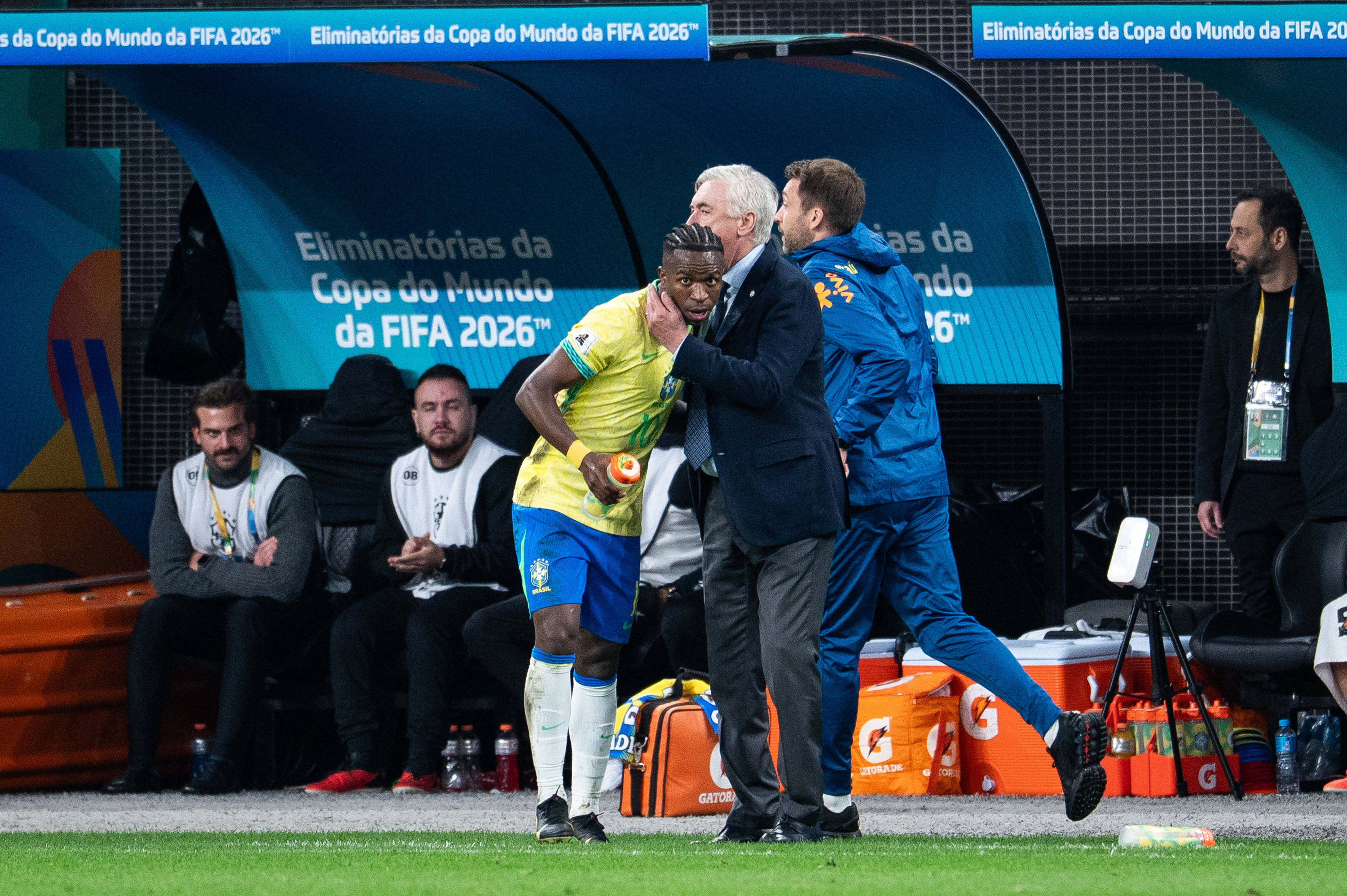 Vinicius i-a dat ”calde” lui Carlo Ancelotti, după ce a fost convocat la naționala Braziliei