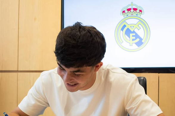 Raul Perțea a semnat cu Real Madrid: reacție în română a fiului lui Marcelo