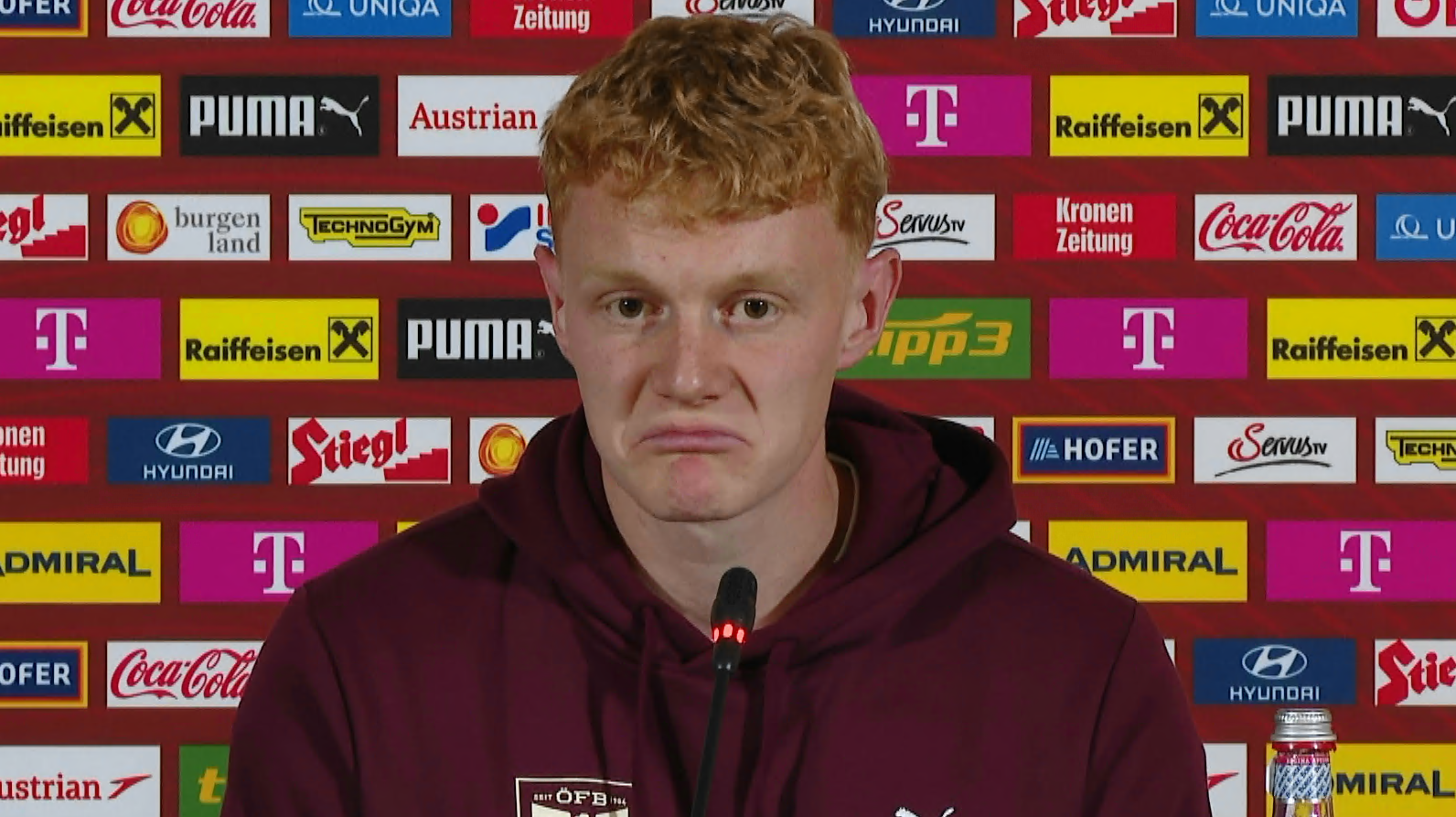 Un fotbalist austriac a rămas ”mască”, chiar înainte de duelul cu România: ”Aa, nu sunt?!”