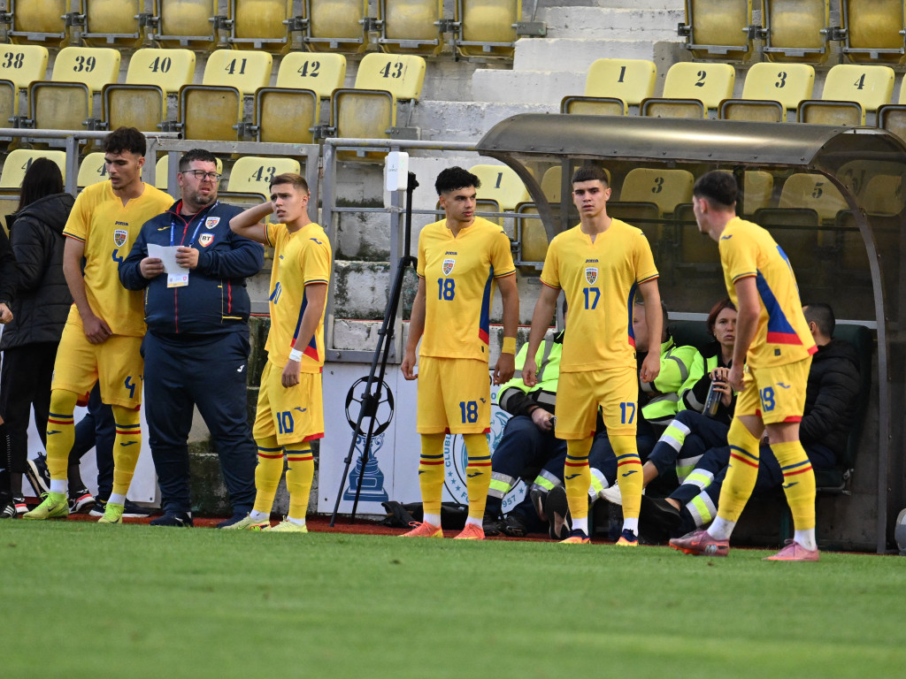 Lotul României U20 pentru meciurile cu Germania și Portugalia