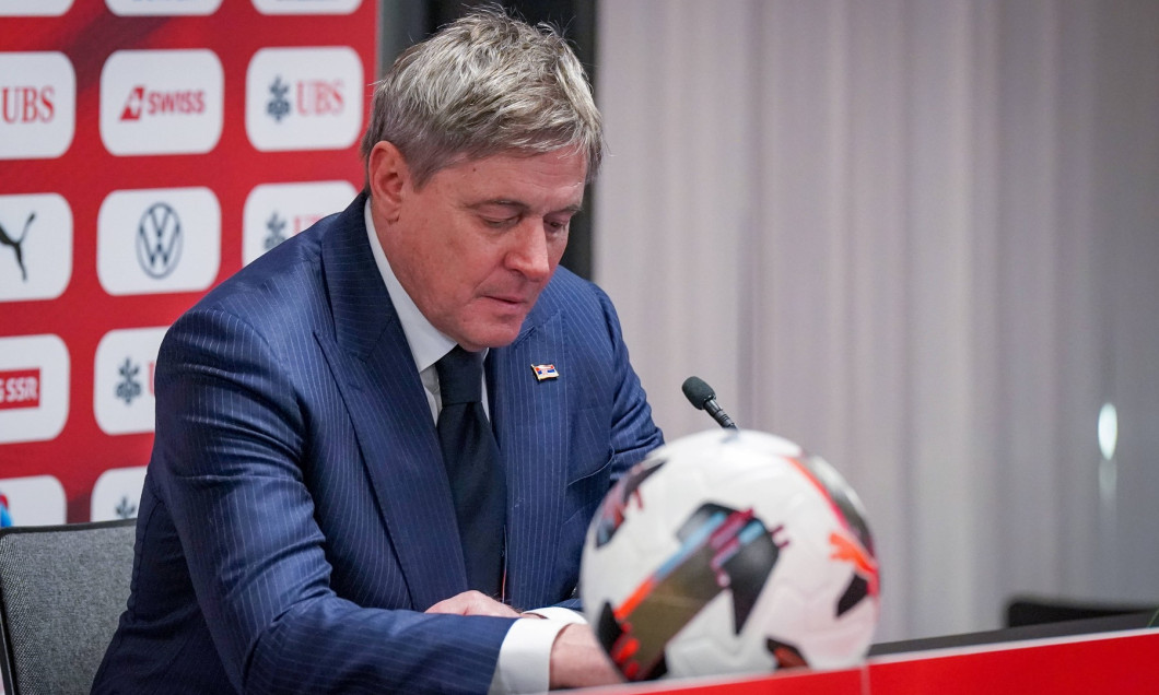 Fussball: Dragan StojkoviÄ‡ Stojkovic (Serbien, Trainer) Archivfoto: Uefa, Fifa, Qualifikation, Rücktritt *** Football D