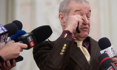 Gigi Becali About the AUR candidate, 2025 Romanian presidential elections, Bucharest, Romania - 11 Mar 2025