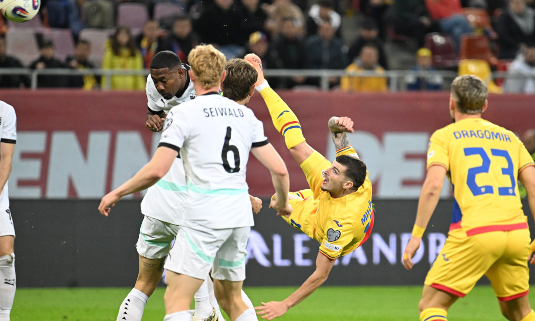 FOTBAL:ROMANIA-AUSTRIA, PRELIMINARIILE C.M. 2026 (12.10.2025)