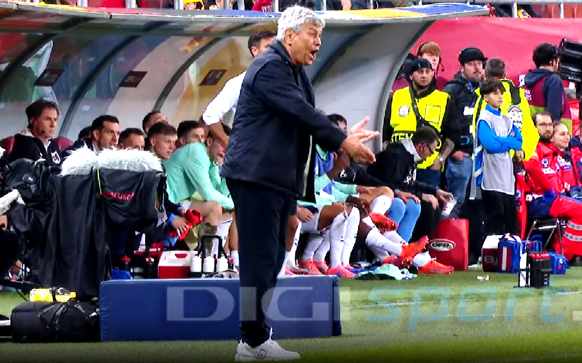 Nu s-a văzut la TV: Mircea Lucescu a țipat cât l-au ținut plămânii la Ianis Hagi! Ce a urmat