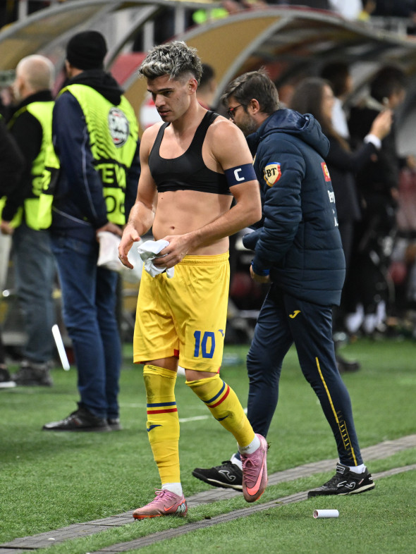 FOTBAL:ROMANIA-AUSTRIA, PRELIMINARIILE C.M. 2026 (12.10.2025)