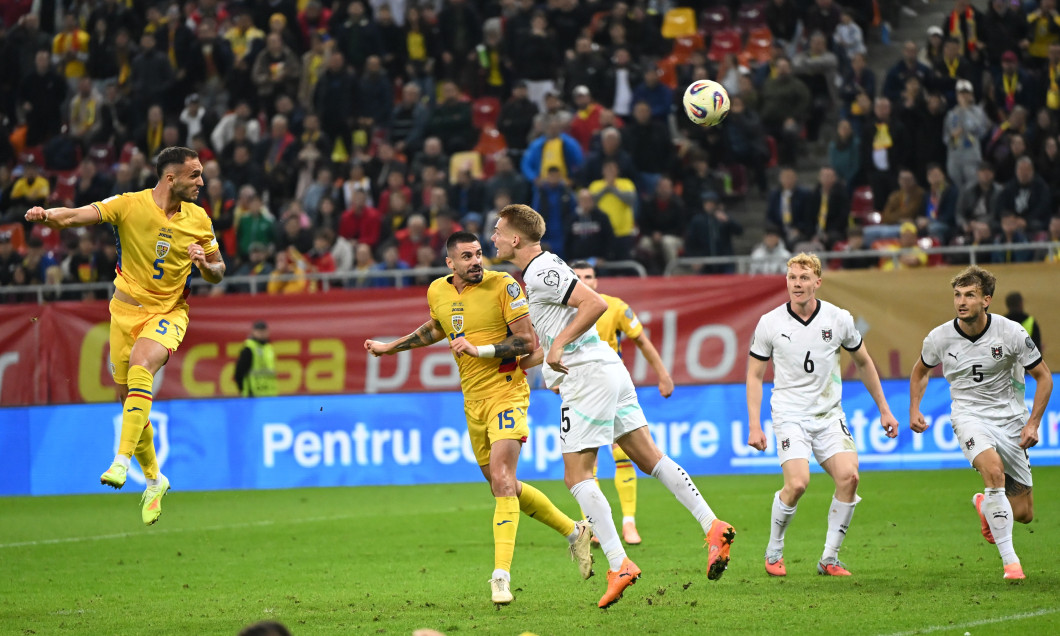 FOTBAL:ROMANIA-AUSTRIA, PRELIMINARIILE C.M. 2026 (12.10.2025)