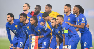 Kylian Mbappe and French football team during the FIFA World Cup 2026 Qualifying match France VS Azerbaijan at Parc des Princes on October 10, 2025, in Paris, France. Photo by Victor Joly/ABACAPRESS.COM