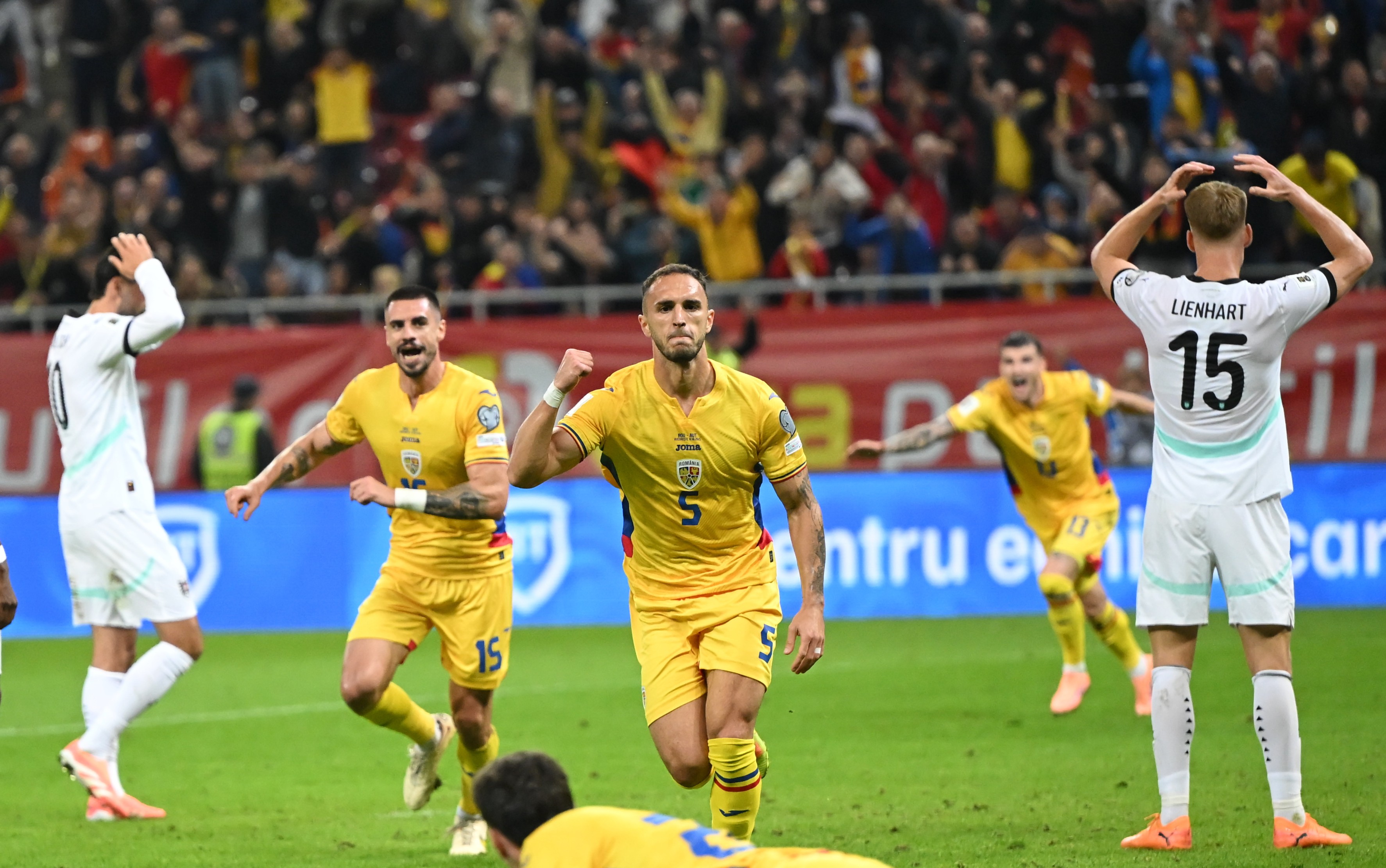 Virgil Ghiță i-a ”șocat” pe nemți! Cum l-a numit Bild, după golul din minutul 90+5 în România - Austria