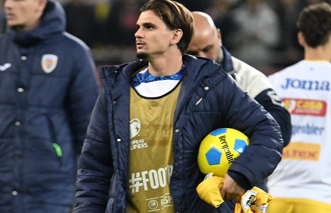 Răzvan Marin a vorbit despre absența din primul 11 al României
