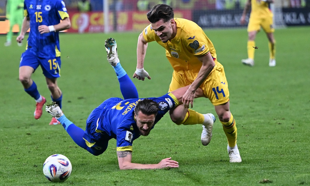FOTBAL:ROMANIA-BOSNIA HERTEGOVINA, PRELIMINARIILE C.M. 2026 (21.03.2025)