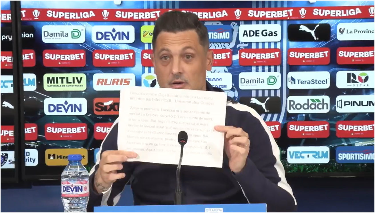 ”Te-a sunat Mircea Lucescu?”. Replica lui Mirel Rădoi, după scandalul din SuperLiga