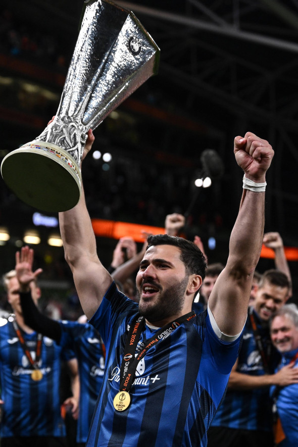 Mg Dublino 22/05/2024 - finale Europa League / Atalanta-Bayer Leverkusen / foto Matteo Gribaudi/Image nella foto: Sead K