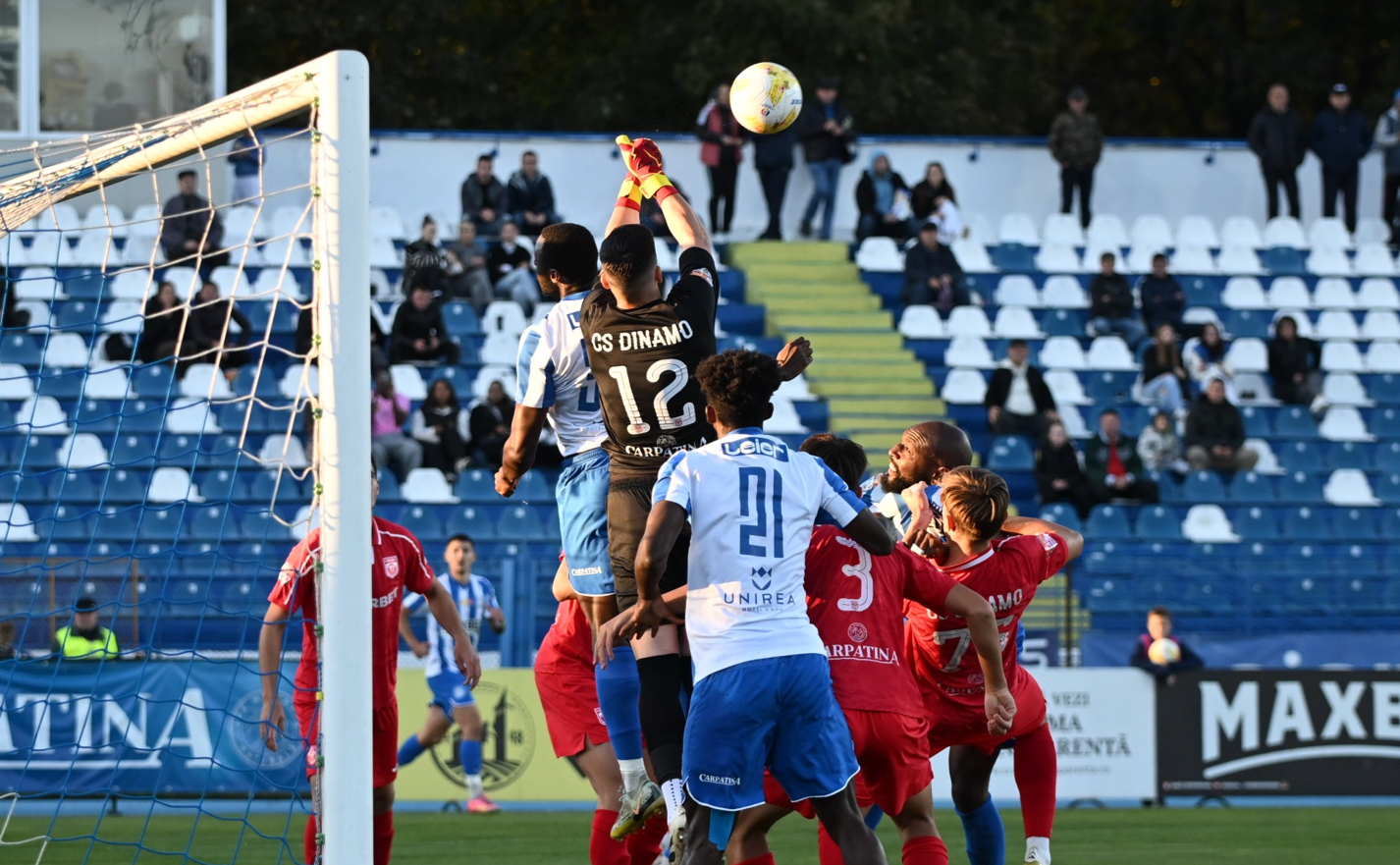 Poli Iași - CS Dinamo 1-1. Meci încins cu două penalty-uri ratate în Copou!