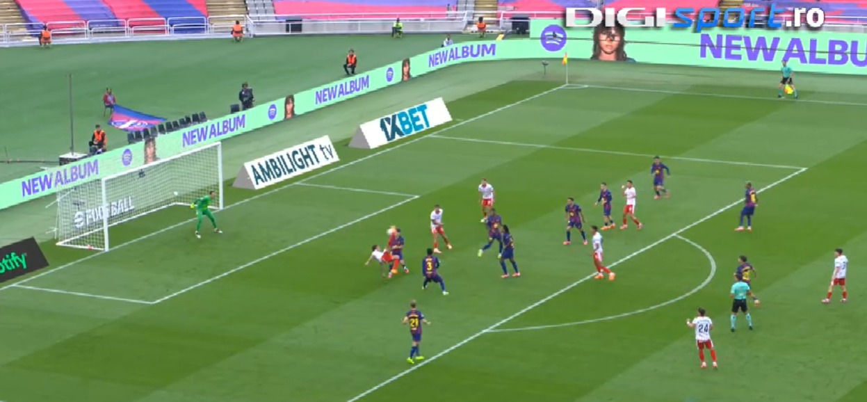 Barcelona - Girona 1-1, ACUM, Digi Sport 2. A început repriza a doua pe Montjuic! Spectacol în prima parte