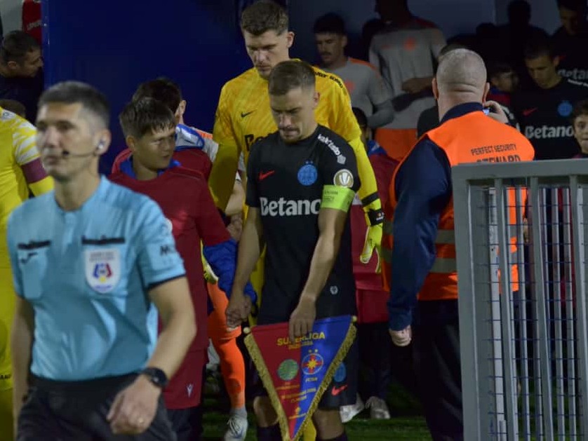 Darius Olaru a rămas fără cuvinte, după eșecul FCSB-ului cu Metaloglobus
