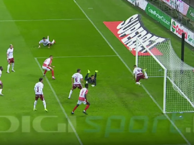 Intervenția incredibilă a lui Koljic în derby-ul Rapid-Dinamo