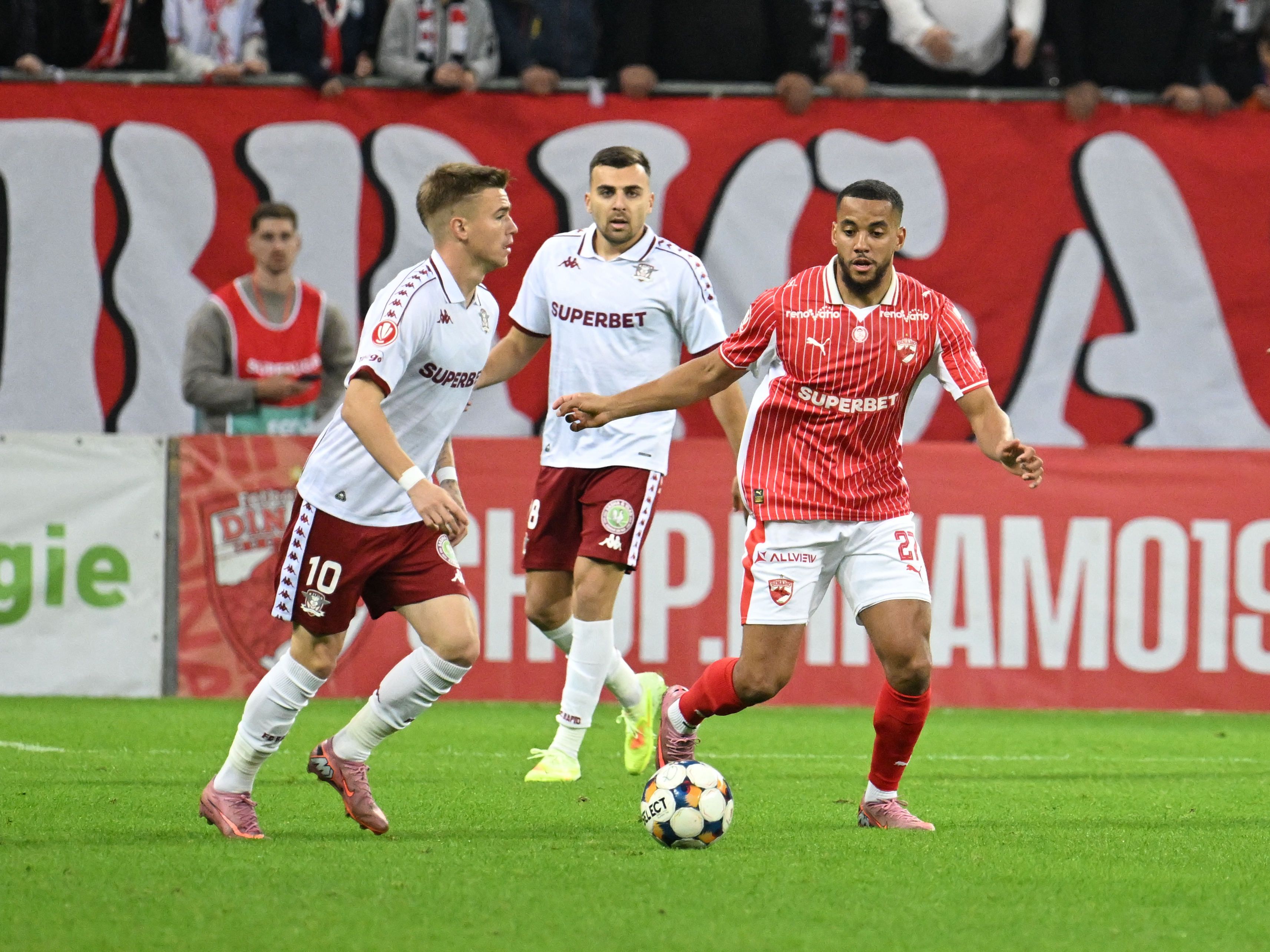 Dinamo - Rapid 0-0, ACUM, Digi Sport 1. Pauză pe Arena Națională!