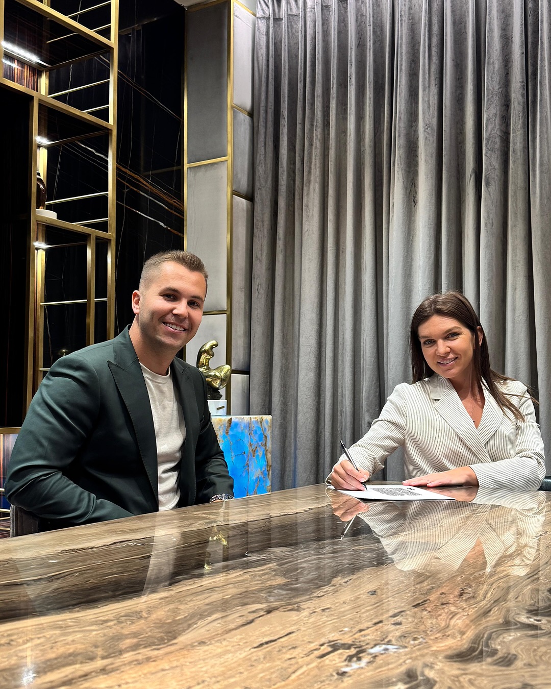 Singurul om căruia Simona Halep i-a pronunțat numele înainte de retragere a reacționat