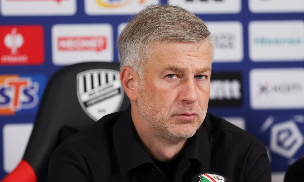 Press conference after the Polish League PKO football match in Czestochowa, Poland - 20 Sept 2025