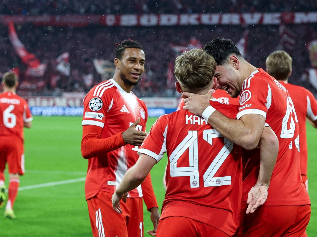 A marcat primul gol în minutul 5 și a intrat definitiv în istoria UEFA Champions League