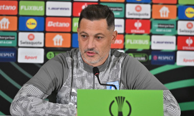 FOTBAL:CONFERINTA DE PRESA UNIVERSITATEA CRAIOVA MECI FC NOAH, CONFERENCE LEAGUE (22.10.2025)