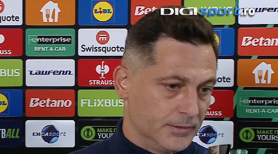 Decizia luată de Mirel Rădoi, înainte de Sănătatea Cluj - Universitatea Craiova