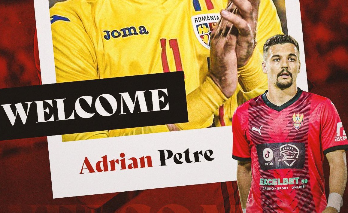Surpriză! Adrian Petre a semnat