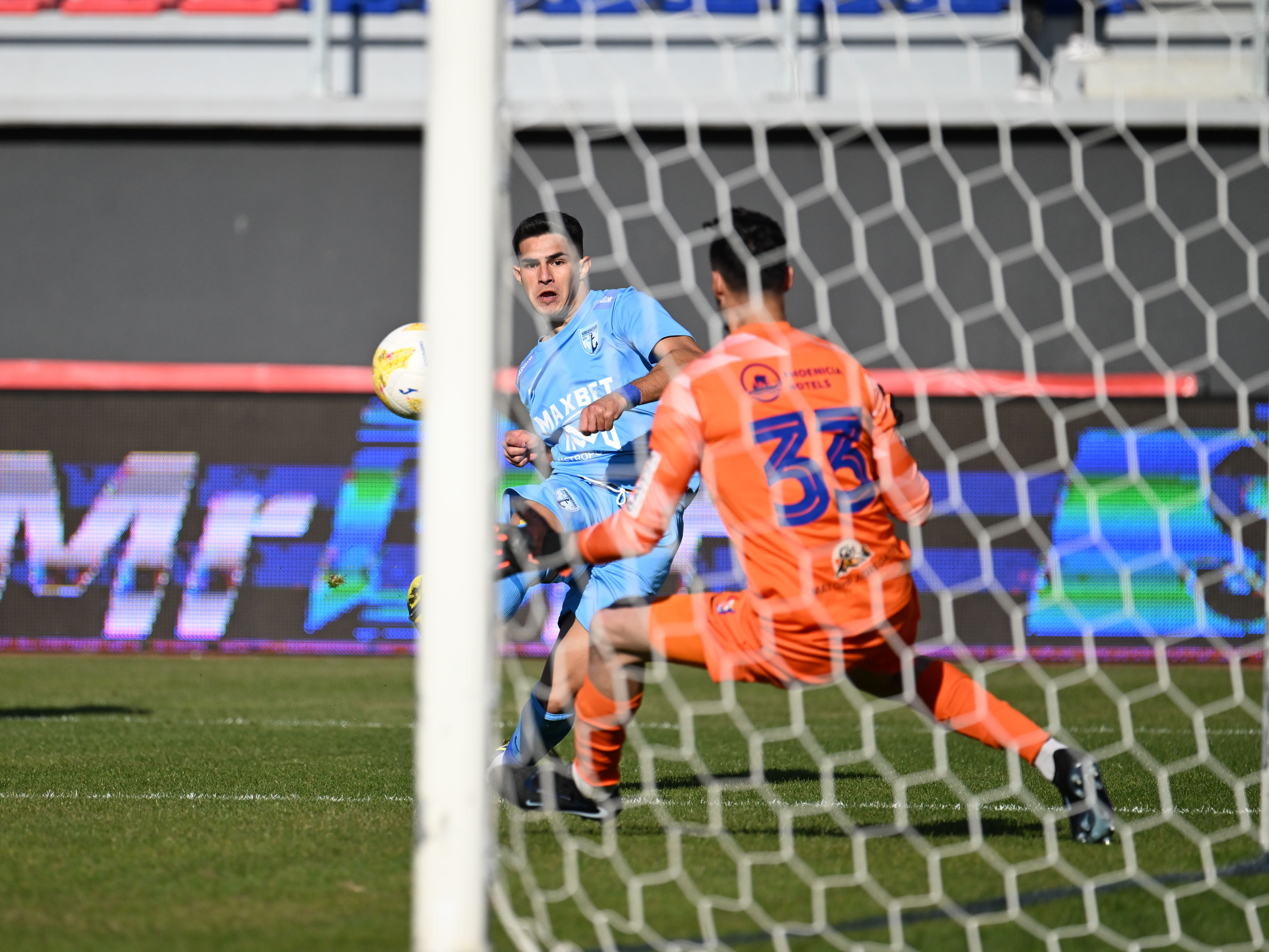 Chindia Târgoviște - Voluntari 0-2. Ilfovenii au câștigat, deși au jucat o repriză în 10 oameni