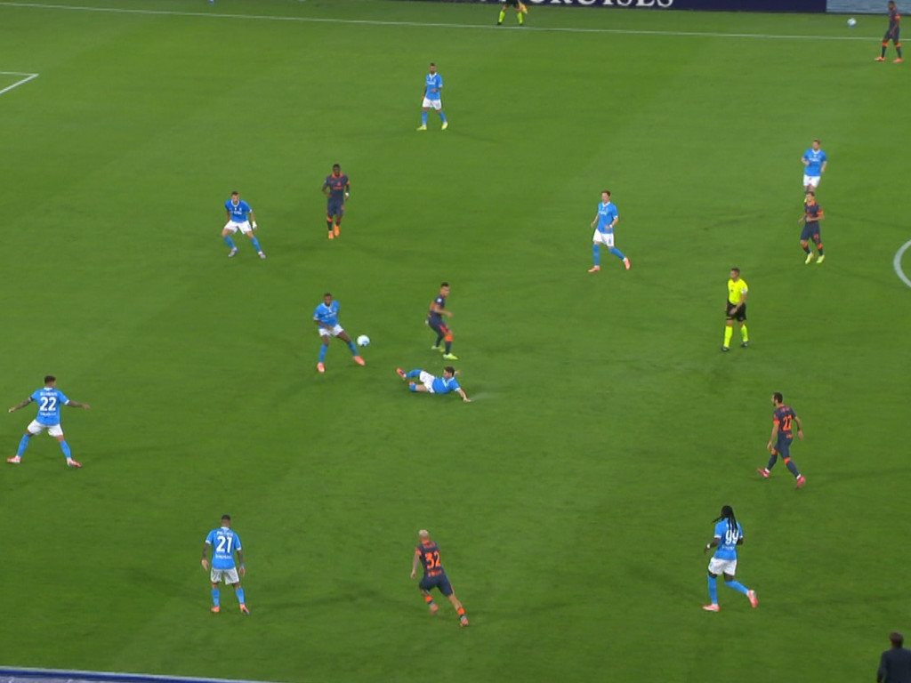 Napoli - Inter 0-0, ACUM, pe Digi Sport 1. Trupa lui Cristi Chivu înfruntă campioana Italiei