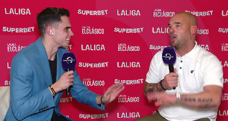 Sneijder a spus ÎN DIRECT cele 3 cuvinte în română pe care le-a învățat de la Chivu: ”Nu cred că e nevoie de traducere”