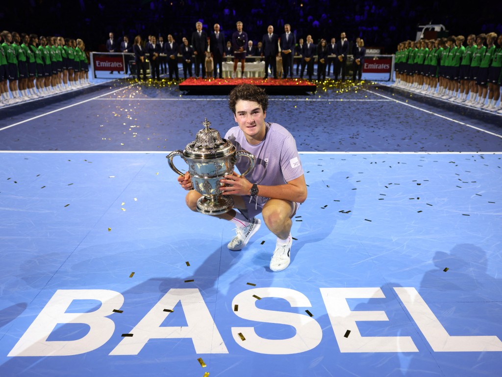 Ce performanță! Joao Fonseca a scris istorie, după ce a câștigat turneul ATP de la Basel!