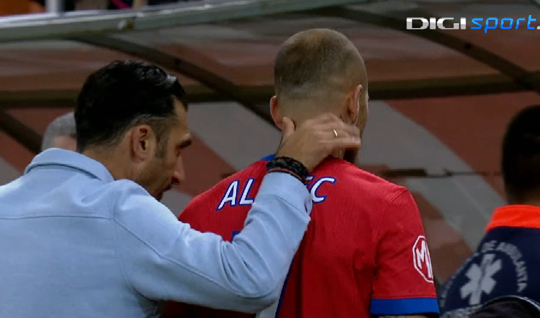 Gestul care spune totul al lui Alibec, după 4-0 cu UTA. S-a terminat pentru el la FCSB?