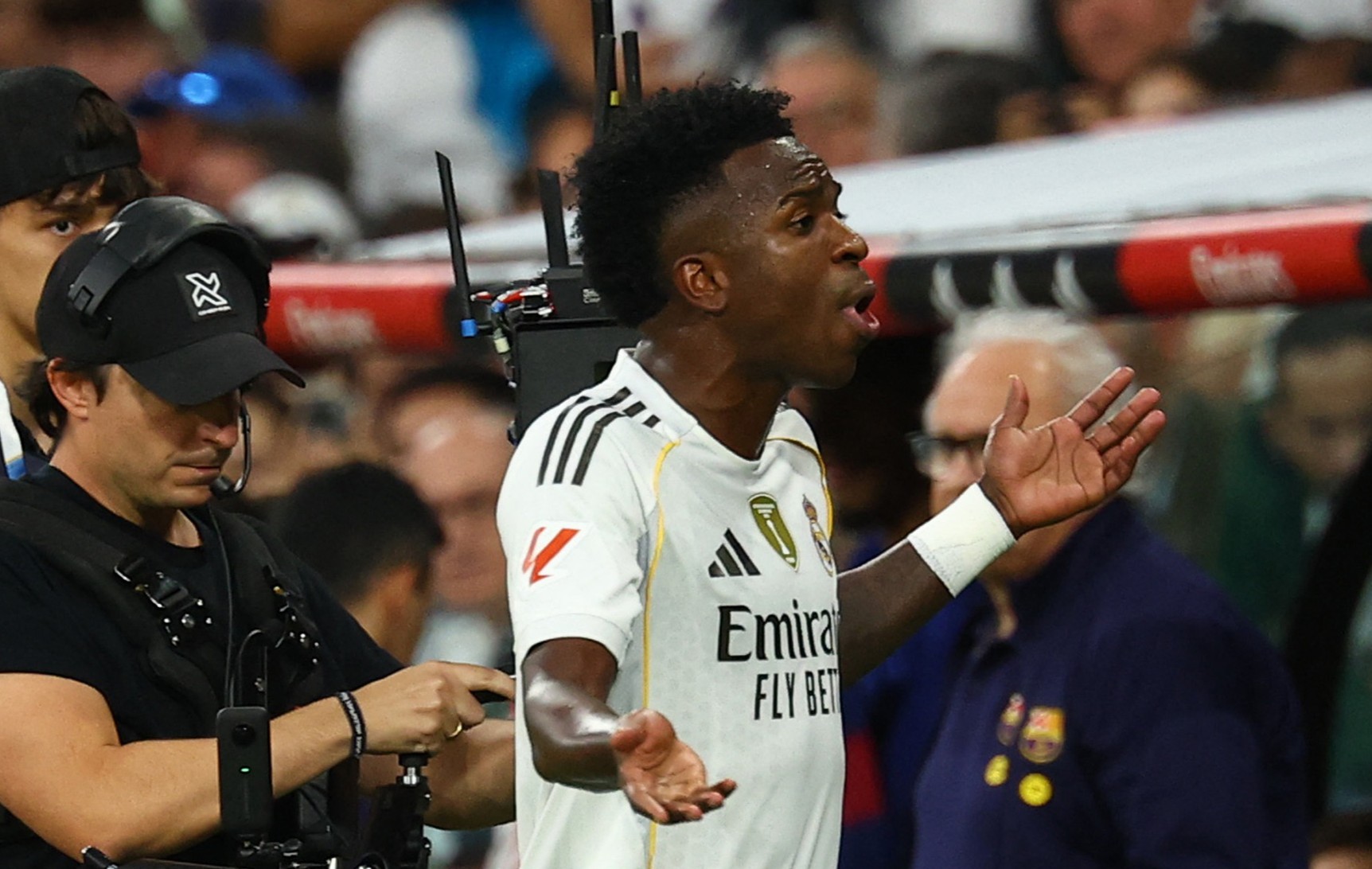 Vinicius nu a mai ținut cont de nimic, după ce a fost schimbat în El Clasico: ”Părăsesc echipa!”