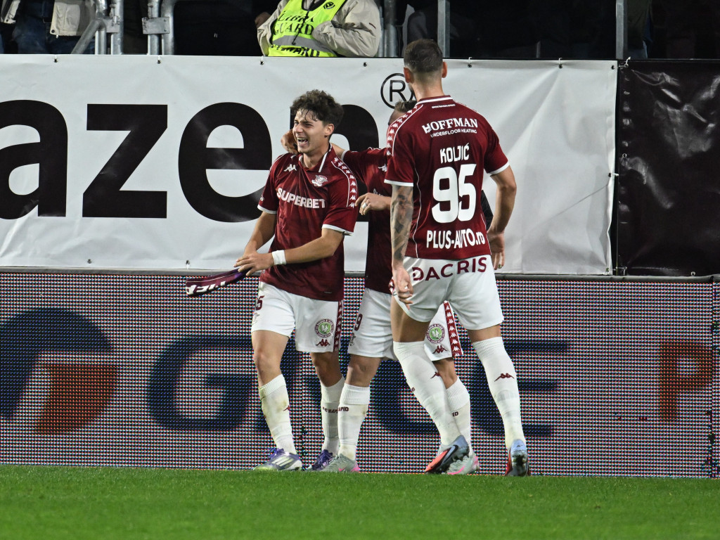 Rapid - Unirea Slobozia 4-1. Show în Giulești: elevii lui Gâlcă au egalat liderul Botoșani
