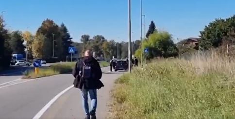 Primele imagini din locul unde portarul lui Inter a omorât un om cu mașina