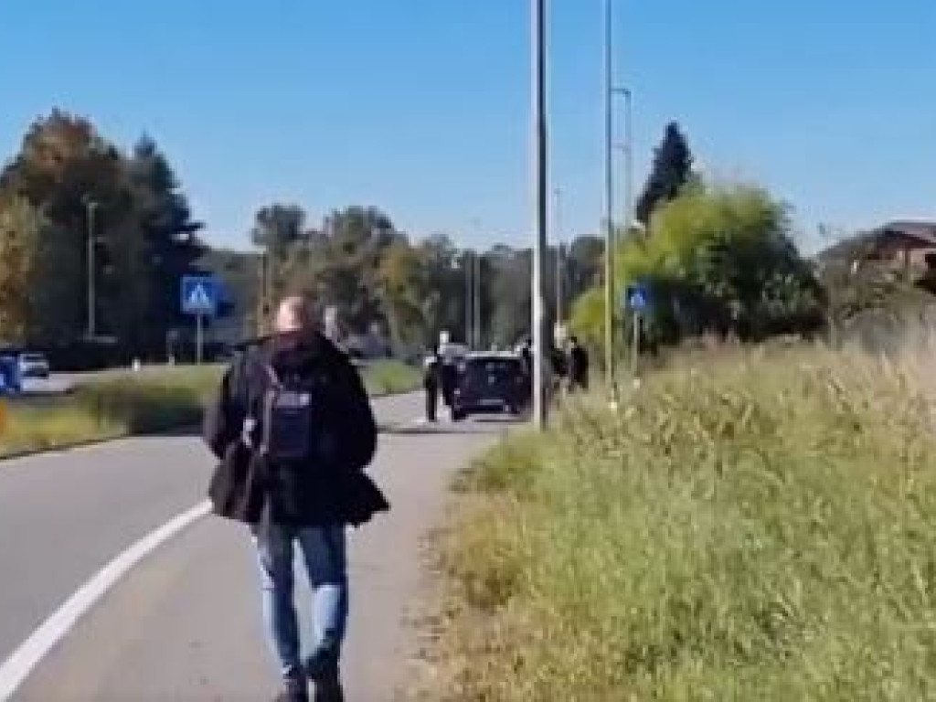 Primele imagini din locul unde portarul lui Inter a omorât un om cu mașina