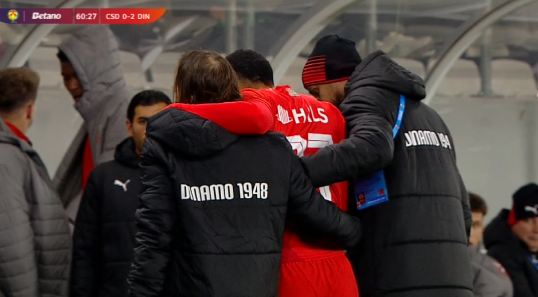Lovitură pentru Dinamo! S-a rupt în meciul din Cupa României
