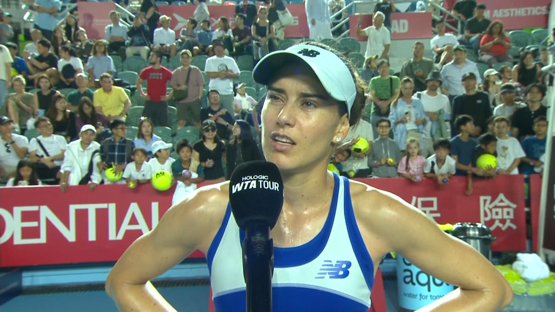 Sorana Cîrstea, după ce s-a calificat în sferturi la Hong Kong: ”Îmi pare rău”