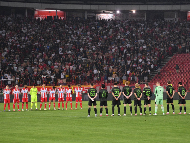 Steaua Roșie Belgrad, tensiuni și amenzi înainte de meciul cu FCSB