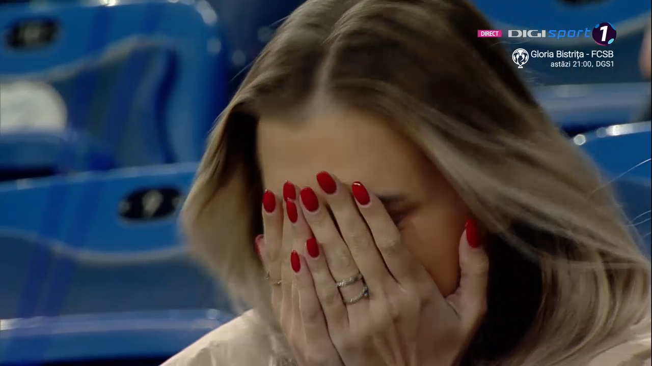 Cine este femeia care a izbucnit în plâns după ce Universitatea Craiova a primit gol