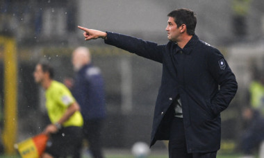 Head Coach Cristian Chivu of Fc Inter react during the Italian Serie A football match between Inter FC Internazionale and ACF Fiorentina on 29 of October 2025 at Giuseppe Meazza San Siro Siro stadium in Milan, Italy