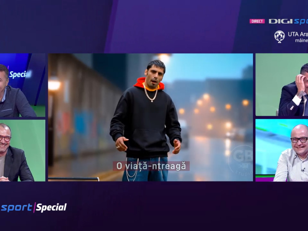 Gabi Balint, surpriză mare pentru Dănciulescu, în direct. ”Ai și sânge roș-albastru în vene”