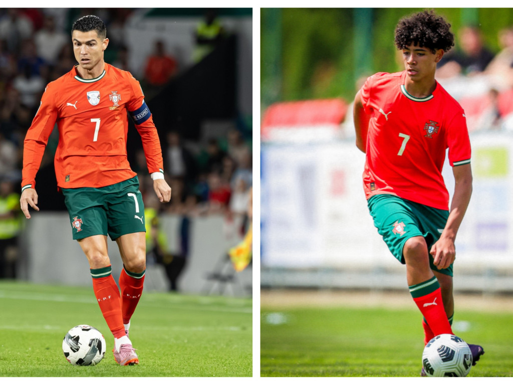 Așa tată, așa fiu! Băiatul cel mare al lui Cristiano Ronaldo a debutat pentru Portugalia U16